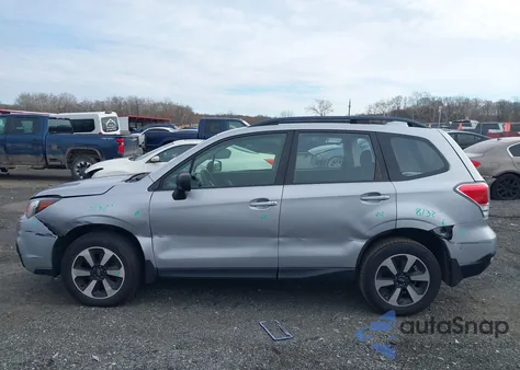 2017 Subaru Forester 2.5I from USA, damaged, VIN JF2SJABC5HH541322